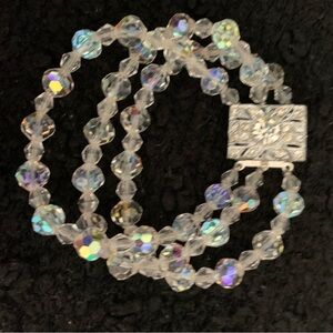Vintage Crystal Art Deco Bracelet